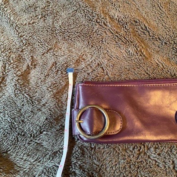 Makeup Bag Purple Faux leather - Picture 5 of 6